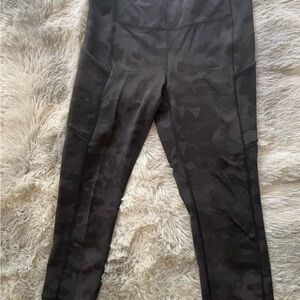 Speed Up Tight Black Camouflage